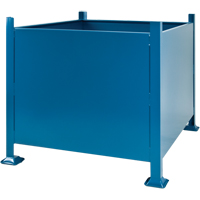 Bulk Stacking Containers, 30" H x 34.5" W x 40.5" D, 3500 lbs. Capacity R.M.G. Prévention