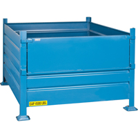 Bulk Stacking Containers, 30" H x 34.5" W x 40.5" D, 4500 lbs. Capacity R.M.G. Prévention