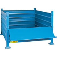 Bulk Stacking Containers, 30" H x 34.5" W x 40.5" D, 4500 lbs. Capacity R.M.G. Prévention