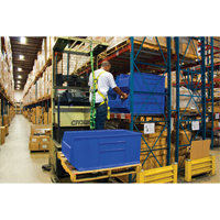 Bacs de stockage Rackbin pour palettes, 23-7/8" la x 41-7/8" p x 17-1/2" h R.M.G. Prévention