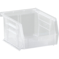 Clear-View Ultra Stack & Hang Bin, 4-1/8" W x 3" H x 5-3/8" D, Clear R.M.G. Prévention