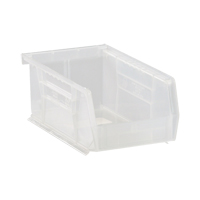 Ultra Stack & Hang Bin, 4-1/8" W x 3" H x 7-3/8" D, Clear R.M.G. Prévention