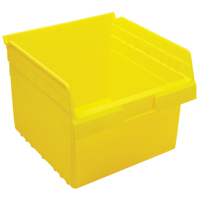 Bacs pour &eacute;tag&egrave;re Store-Max, 11-1/8" la x 8" H x 11-5/8" p, Jaune, Capacit&eacute; 44 lb R.M.G. Prévention