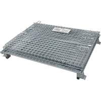 Conteneur repliable en m&eacute;tal grillag&eacute;, 40" la x 48" p x 42" h, Capacit&eacute; de 4000 lb R.M.G. Prévention