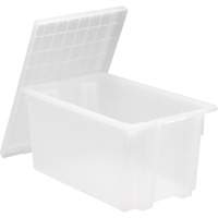 Contenant robuste Stack & Nest, 15" x 19,5" x 29,5", Transparent R.M.G. Prévention