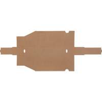 Boîtes profondes en carton ondul&eacute;, 1-15/16" la x 11-1/4" p x 4-1/2" h, Beige R.M.G. Prévention