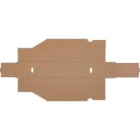 Boîtes profondes en carton ondul&eacute;, 2-7/8" la x 11-1/4" p x 4-1/2" h, Beige R.M.G. Prévention