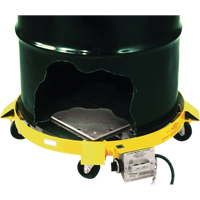 Socle chauffant &agrave; baril R.M.G. Prévention