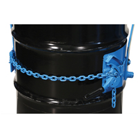 Leveurs de baril - Inclinaison manuelle, Baril de 55 gal. US (45 gal. imp.), Capacit&eacute; 800 lb/363 kg R.M.G. Prévention