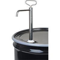 Pompe de type &agrave; tirer pour baril, Pour 5-55 gal., 8 oz/course R.M.G. Prévention