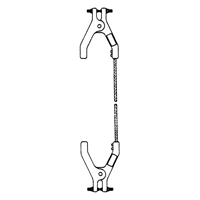Heavy-Duty Bonding & Grounding Wire Assemblies - Two Hand Clamp Connectors R.M.G. Prévention