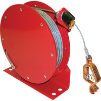 Retractable Grounding Wires, 50' Length, Heavy-Duty R.M.G. Prévention