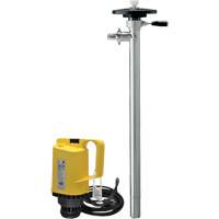 Electric Drum Pumps, Stainless Steel, 51 GPM R.M.G. Prévention