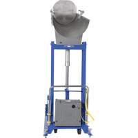 Portable Hydraulic Drum Dumper, For 30 - 55 US Gal. (25 - 45.8 Imperial Gal.) R.M.G. Prévention