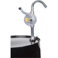 Pompe rotative pour baril, Aluminium, Pour capacit&eacute; 5-55 gal., 9,5 oz/course R.M.G. Prévention