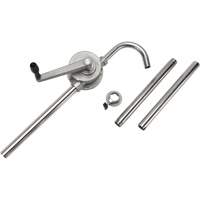 Pompe rotative pour baril, Acier inoxydable, Pour capacit&eacute; 55 gal., 12 oz/course R.M.G. Prévention