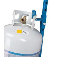 Chariot &agrave; cylindres, Roues Anticrevaison, Base de 15-1/2" W x 14-1/4" L, 600 lb R.M.G. Prévention