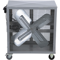 Direct Drive Heavy-Duty Mobile Filtered Fan, 2 Speeds R.M.G. Prévention