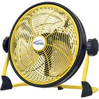 Rechargeable Indoor/Outdoor Fan with USB port, Variable Speeds, 12" Diameter R.M.G. Prévention