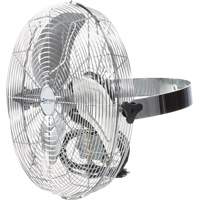 Wall-Mounted Air Circulator, Commercial, 18" Dia., 3 Speeds R.M.G. Prévention