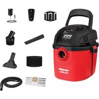 Cordless Wet/Dry Vacuum, 20 V, 1 gal. Capacity R.M.G. Prévention