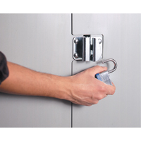 Armoires robustes &agrave; portes creuses, 38" la x 24" p x 72" h, 4 tablettes R.M.G. Prévention