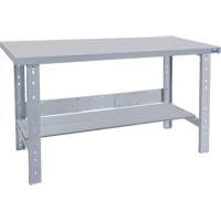 Pre-Designed Workbench, 60" W x 36" D x 34" H, 2500 lbs. Capacity R.M.G. Prévention