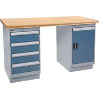 Pre-Designed Workbench, 72" W x 36" D x 34" H, 2500 lbs. Capacity R.M.G. Prévention