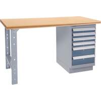 Pre-Designed Workbench, 72" W x 36" D x 34" H, 2500 lbs. Capacity R.M.G. Prévention