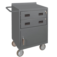 Armoire d'&eacute;tabli mobile, Acier Surface R.M.G. Prévention