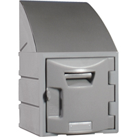 Locker, 12" x 15" x 25", Grey, Assembled R.M.G. Prévention