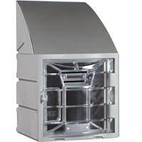 Locker, 12" x 15" x 12", Grey, Assembled R.M.G. Prévention