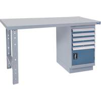 Workbench, 60" W x 36" D x 34" H, 2500 lbs. Capacity R.M.G. Prévention