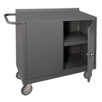 Armoire d'&eacute;tabli mobile, Acier Surface R.M.G. Prévention