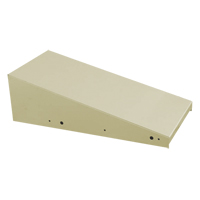 Clean Line Economy Lockers Slope Top, 1 Bank, 18" D x 12" W x 6" H, Beige, Steel R.M.G. Prévention