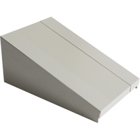 All-Welded Concorde - Heavy-Duty Lockers Sloping Top, 1 Bank, 18" D x 12" W x 6" H, Grey, Steel R.M.G. Prévention