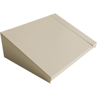 All-Welded Concorde - Heavy-Duty Lockers Sloping Top, 2 Bank, 18" D x 24" W x 6" H, Beige, Steel R.M.G. Prévention