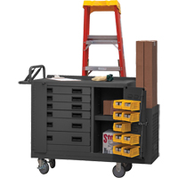 Heavy Duty Mobile Work Stations, Steel Surface R.M.G. Prévention
