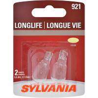 921 Long Life Mini Automotive Bulb, Incandescent, 17.9 W, Off White R.M.G. Prévention