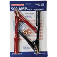 Pinces robustes de calibre professionel pour c&acirc;bles de d&eacute;marrage 500 A R.M.G. Prévention