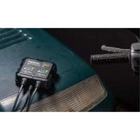 Genius&reg; 2X2 2-Bank, 4-Amp Battery Charger R.M.G. Prévention