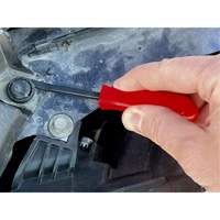 Jeu de 2 pieds-de-biche de poche, 1/8"/3/16" la x 4-1/2" lo R.M.G. Prévention