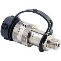 Coupler High Flow Female Side, Steel, 3/8", Female NPTF, 10000 PSI R.M.G. Prévention