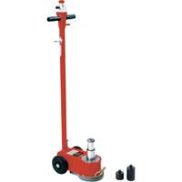 Cric t&eacute;lescopique de plancher, 33 tonnes Capacit&eacute;, 6" Abaiss&eacute;e, 12" &eacute;lev&eacute;e, Air comprim&eacute;/hydraulique R.M.G. Prévention
