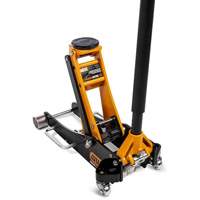 Aluminum Racing Jack, 2 Ton(s) Capacity, 3-1/4" Lowered, 18-1/2" Raised, Manual Hydraulic R.M.G. Prévention
