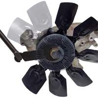 Jeu de 10 cl&eacute;s pneumatiques pour embrayage de ventilateur R.M.G. Prévention