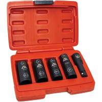 Flip Socket Kit, 5 Pieces, 1/2" Drive Size R.M.G. Prévention