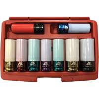 Thin Wall Master Impact Socket Set, 9 Pieces, 1/2" Drive Size R.M.G. Prévention