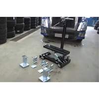 Floor Service Jack, 14 Ton(s) Capacity, 8-1/4" Lowered, 20" Raised, Air Hydraulic R.M.G. Prévention