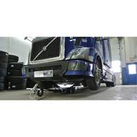 Floor Service Jack, 14 Ton(s) Capacity, 8-1/4" Lowered, 20" Raised, Air Hydraulic R.M.G. Prévention